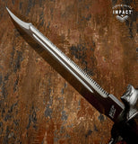 IMPACT CUTLERY CUSTOM D2 STEEL ART BOWIE KNIFE