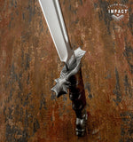 IMPACT CUTLERY CUSTOM D2 STEEL ART BOWIE KNIFE