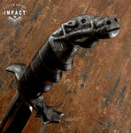 IMPACT CUTLERY CUSTOM D2 STEEL ART BOWIE KNIFE