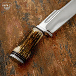 IMPACT CUTLERY CUSTOM D2 TOOL STEEL BOWIE