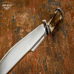 IMPACT CUTLERY CUSTOM D2 TOOL STEEL BOWIE