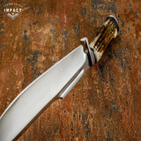 IMPACT CUTLERY CUSTOM D2 TOOL STEEL BOWIE