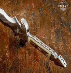 IMPACT CUTLERY CUSTOM D2 ART FULL TANG DAGGER KNIFE