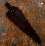 IMPACT CUTLERY CUSTOM D2 ART FULL TANG DAGGER KNIFE