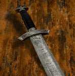Norseman Sword | Hand-Forged Damascus Viking | Norse Mythology Sword