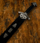 Norseman Sword | Hand-Forged Damascus Viking | Norse Mythology Sword