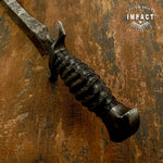 IMPACT CUTLERY UK CUSTOM DAMASCUS ART DAGGER KNIFE