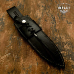 IMPACT CUTLERY UK CUSTOM DAMASCUS ART DAGGER KNIFE