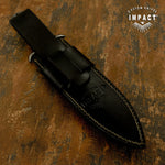 IMPACT CUTLERY UK CUSTOM DAMASCUS ART DAGGER KNIFE