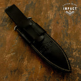 IMPACT CUTLERY UK CUSTOM DAMASCUS ART DAGGER KNIFE