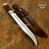 CROCODILE DUNDEE  CUSTOM BOWIE KNIF BY IMPACT CUTLERY