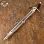 APOLLO ASTRAL ATHLATO CUSTOM FULLER SWORD DAGGER KNIFE STACKED LEATHER HAND MADE BY IMPACT CUTLERY UK, UK Knife seller, UK knife, UK knife store, Buy UK knife