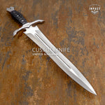 IMPACT CUTLERY RARE CUSTOM FULL TANG SWORD FULLER DAGGER KNIFE EXOTIC WOOD