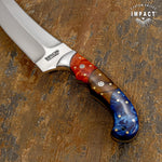 IMPACT CUTLERY RARE CUSTOM D2 STEEL FULL TANG DAGGER KNIFE