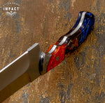 IMPACT CUTLERY RARE CUSTOM D2 STEEL FULL TANG DAGGER KNIFE