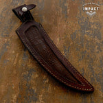 IMPACT CUTLERY RARE CUSTOM D2 STEEL FULL TANG DAGGER KNIFE