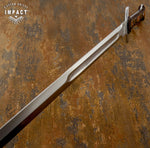 IMPACT CUTLERY RARE CUSTOM FULL TANG SHORT SWORD FULLER DAGGER KNIFE MICARTA