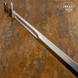 IMPACT CUTLERY RARE CUSTOM FULL TANG SHORT SWORD FULLER DAGGER KNIFE MICARTA
