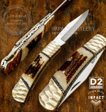 IMPACT CUTLERY CUSTOM FOLDING POCKET KNIFE | LOCK BACK