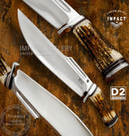 IMPACT CUTLERY CUSTOM D2 TOOL STEEL BOWIE
