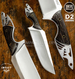 'Drake Hunter' Custom Skeletal Full Tang Hunting Knife, Buy UK knife from UK knife dealer