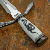 Serpent’s Engraving, Buy UK Knife, UK Knife store, UK Knife seller, UK Custom Sword, 