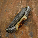 Folding Damascus Knife UK