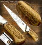 UK Custom Art Knife, Engraved, Engraving
