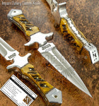 IMPACT CUTLERY RARE CUSTOM D2 BOOT KNIFE DAGGER