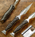 IMPACT CUTLERY RARE CUSTOM D2 BOOT KNIFE DAGGER
