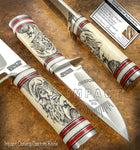 IMPACT CUTLERY SCRIMSHAW KNIFE