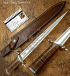 IMPACT CUTLERY RARE CUSTOM D2 DAGGER KNIFE