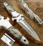 IMPACT CUTLERY RARE CUSTOM D2 BOOT KNIFE DAGGER