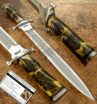 IMPACT CUTLERY RARE CUSTOM D2 TOOL STEEL LARGE DAGGER KNIFE