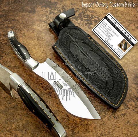 Buy UK Custom chef knife, Kitchen knife, Cleaver, Bull Horn