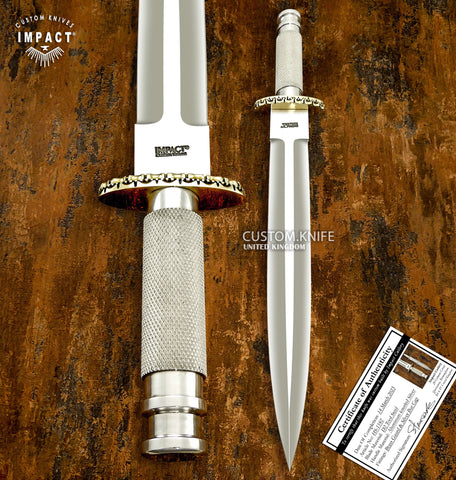 IMPACT CUTLERY RARE CUSTOM ART DAGGER SWORD KNIFE