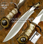 IMPACT CUSTOM ART SASQUATCH BOWIE KNIFE