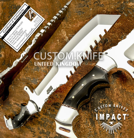 IMPACT CUSTOM LARGE TRACKER SURVIVAL KNIFE