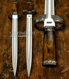 IMPACT CUTLERY RARE CUSTOM D2 VICKING SWORD DAGGEER KNIFE