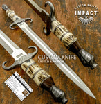 IMPACT CUTLERY UK DAGGER SWORD KNIFE STAG ANTLER