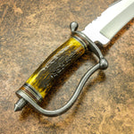 Buy UK Custom knife, Antiquated Stag Antler