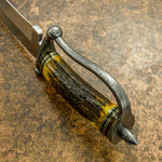 Buy UK Custom knife, Antiquated Stag Antler