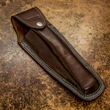BUY UK CUSTOM LEATHER SHEATH, UK FOLDING KNIFE LEATHER SHEATH