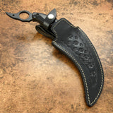 Custom Knife leather Sheath Karambit