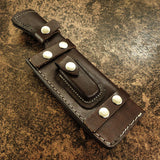 Buy Uk custom leather sheath, bushcraft, cleaver, tracker, survival knife