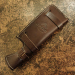 Buy Uk custom leather sheath, bushcraft, cleaver, tracker, survival knife