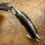 Buy UK Handmade Knife, UK Custom Knife, UK Hand made Knife, Hunting Knife, Dagger, Sword, Pocket Knife, Folding Knife, Chef Knife, Tracker, Survival knife, Bespoke, Kitchen Knife, Cleaver Knife, Bush craft, Axes, Hatchets, Matchets, Hand Forged Damascus, MICARTA HANDLE