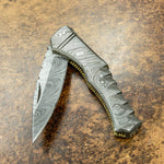 BUY UK CUSTOM DAMASCUS KNIFE, UK CUSTOM FOLDING KNIFE, POCKET KNIFE