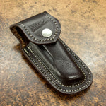 BUY UK CUSTOM LEATHER SHEATH, UK FOLDING KNIFE LEATHER SHEATH