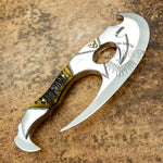 IMPACT CUTLERY RARE CUSTOM D2 TOMAHAWK AXE HATCHET KNIFE